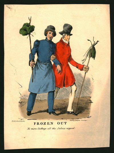 Congelato fuori, c1830 da Unbekannt