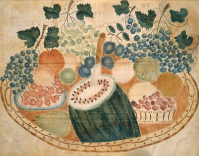 Frutta su un vassoio, c. 1840 da Unbekannt