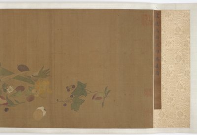 Frutta, verdura, fiori e insetti, dinastia Ming, 1368-1644 da Unbekannt