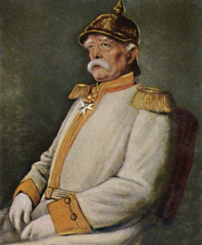 Fürst Bismarck 1815-1898. - Dipinto di Lenbach, 1934 da Unbekannt