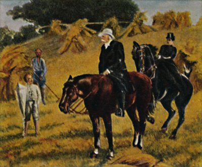Fürst Bismarck 1815-1898 come proprietario terriero. - Dipinto di Marz, 1934 da Unbekannt