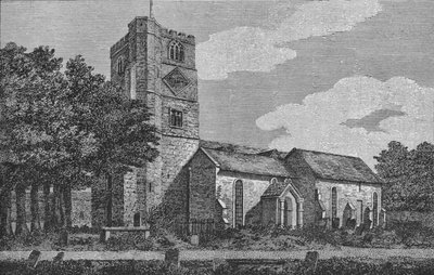Chiesa di Fulham nel 1812 1911 da Unbekannt