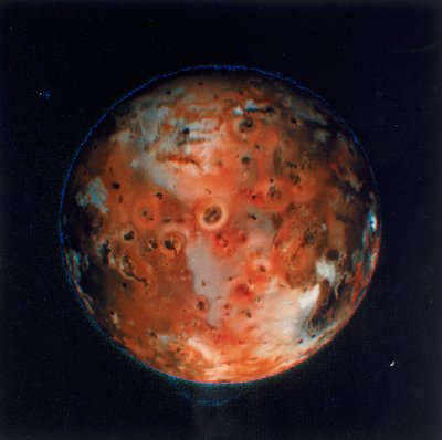 Vista completa di Io, una delle lune di Giove, 1979 da Unbekannt
