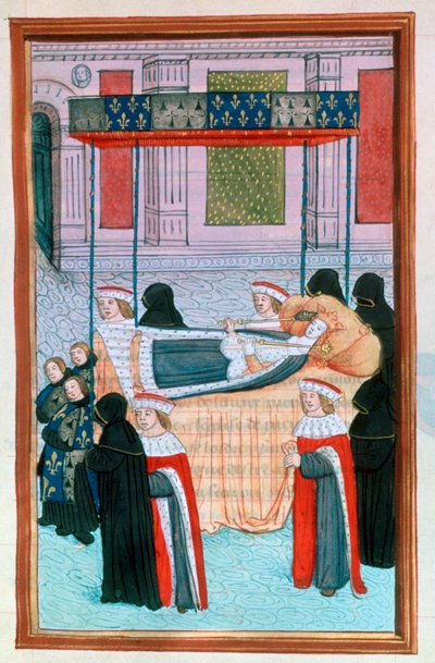 Funerale di Anna di Bretagna, Parigi, 1514, XVI secolo da Unbekannt