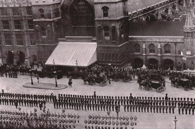 Processione funebre di re Edoardo VII, Londra, 20 maggio 1910 da Unbekannt