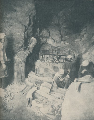 Camera funeraria dove le mummie egiziane attendevano la resurrezione da Unbekannt