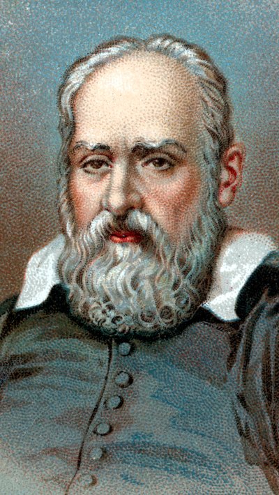 Galileo Galilei, astronomo e matematico italiano da Unbekannt