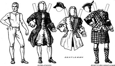 Galleria del Costume Storico: Cosa indossavano nei primi giorni georgiani, c1934 da Unbekannt