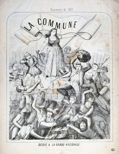 Garde Nationale, Comune di Parigi, 1871 da Unbekannt