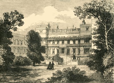 Facciata del giardino della Northumberland House da Unbekannt
