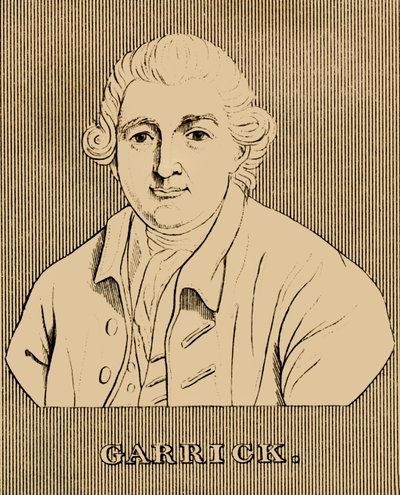 Garrick, 1717-1779 da Unbekannt