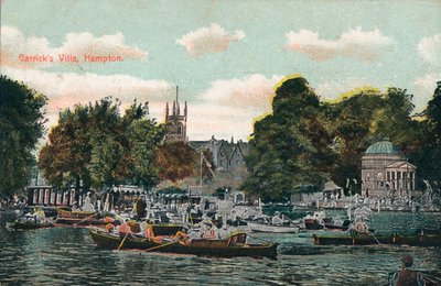Villa di Garrick, Hampton, c. 1910 da Unbekannt