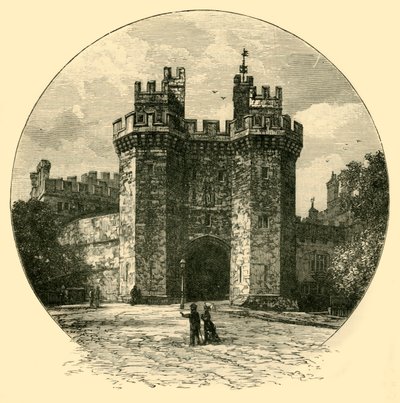 Porta del castello di Lancaster, 1898 da Unbekannt