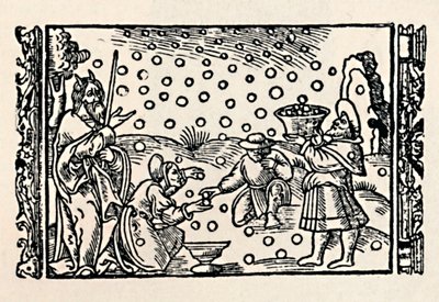Raccolta della manna, 1539, 1903 da Unbekannt