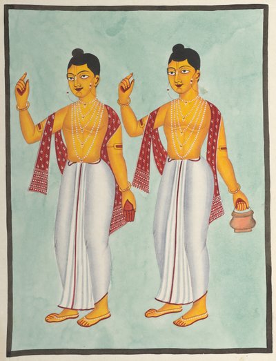 Gaur e Nitai, 1800s da Unbekannt