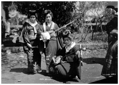Ragazze Geisha, Giappone, inizio XX secolo da Unbekannt