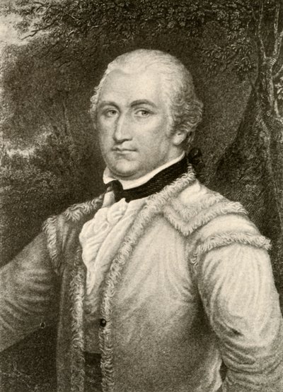 Generale Daniel Morgan in un cappotto di pelle di daino dei ranger della Virginia, c1780, 1937 da Unbekannt