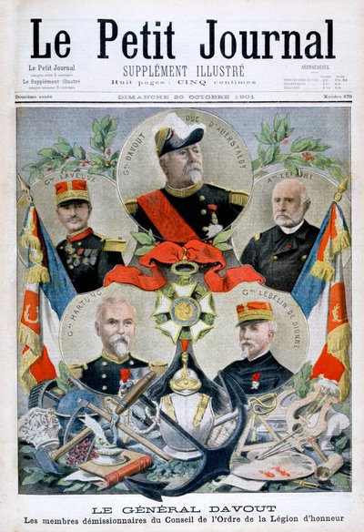 Generale Davout e membri del Consiglio della Legion d