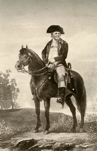 Generale Israel Putnam, che mostra l