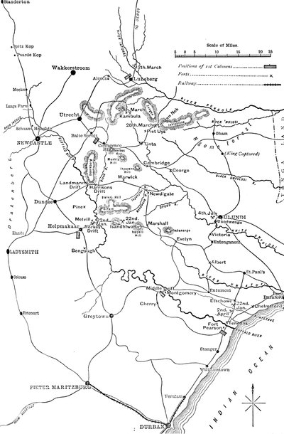Piano Generale delle Operazioni in Zululand da Unbekannt