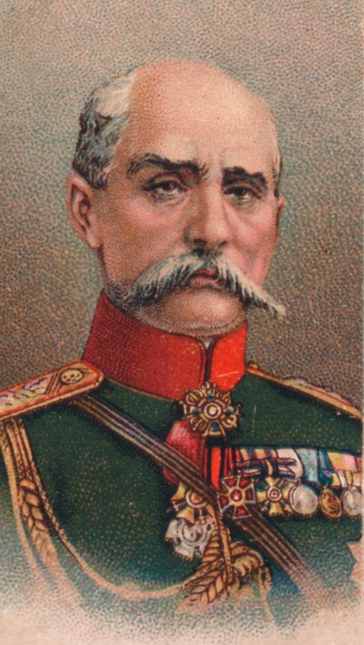 Generale Platon Lechitsky 1856-1921, comandante russo nella Prima Guerra Mondiale, 1917 da Unbekannt
