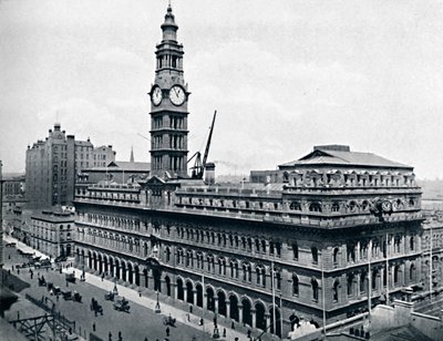 Ufficio postale generale, Sydney, c1900 da Unbekannt