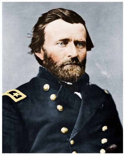 Generale Ulysses S. Grant, soldato e politico americano, c1860s 1955 da Unbekannt