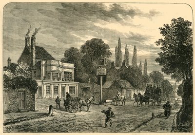 Vista generale di Old Kentish Town, 1820, c1876 da Unbekannt