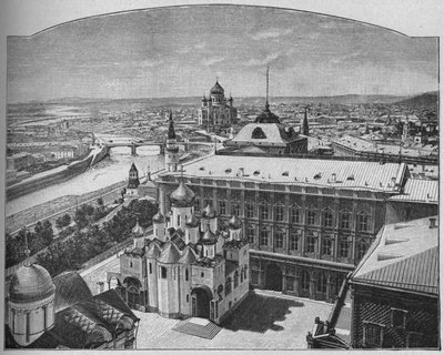 Veduta generale della città di Mosca, 1902 da Unbekannt