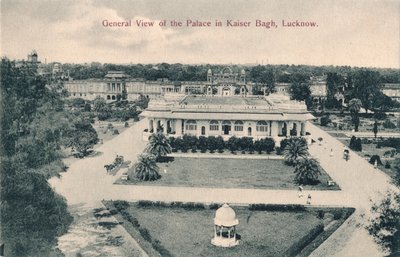 Vista generale del Palazzo a Kaiser Bagh, Lucknow, c1900 da Unbekannt