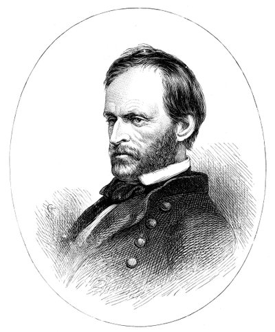 Generale William Tecumseh Sherman, generale americano da Unbekannt