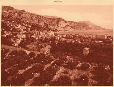 Vista generale, Beaulieu, 1930 da Unbekannt