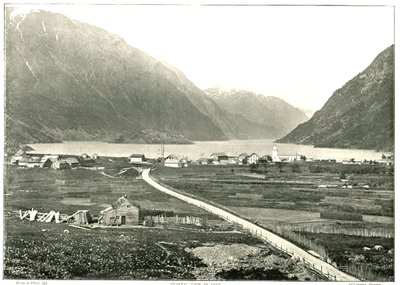 Veduta generale, Odde, Norvegia, 1895 da Unbekannt