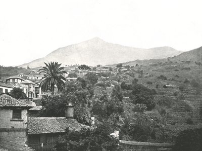 Veduta generale del Pico, Tenerife, Canarie, Spagna da Unbekannt