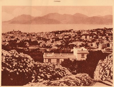 Veduta generale presa da Pezou, Cannes da Unbekannt