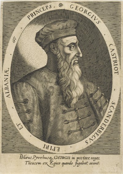 Giorgio Castriota 1405-1468, noto come Skanderbeg, c. 1620 da Unbekannt