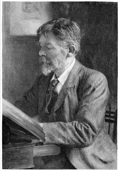 George Du Maurier, scrittore e artista britannico da Unbekannt