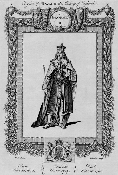 Giorgio II, c1787 da Unbekannt