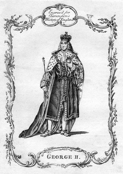 Giorgio II di Gran Bretagna da Unbekannt