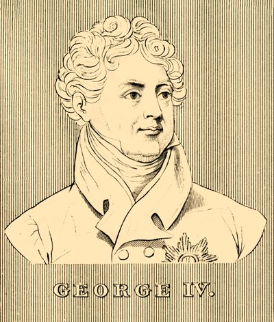 Giorgio IV, 1762-1830, 1830 da Unbekannt