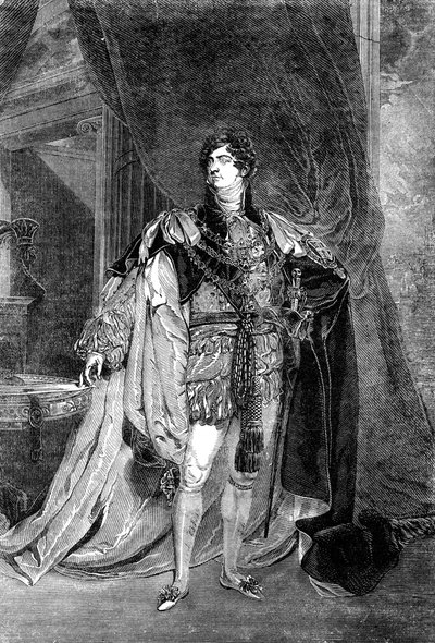 Giorgio IV, Re del Regno Unito di Gran Bretagna e Irlanda da Unbekannt
