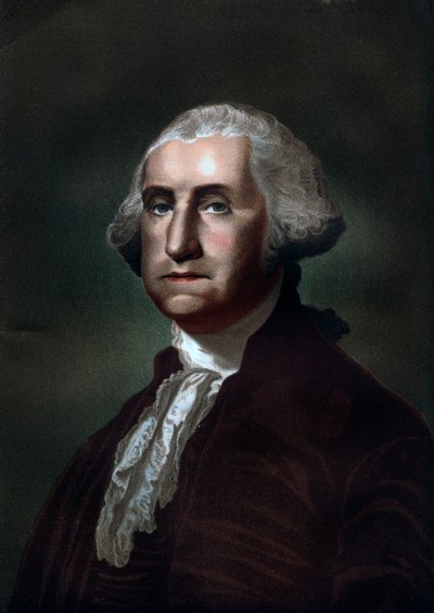 George Washington 1732-1799, primo presidente degli Stati Uniti d