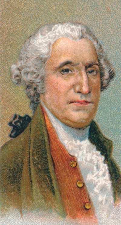 George Washington 1732-99, primo presidente degli Stati Uniti, 1924 da Unbekannt