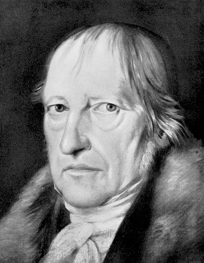 Georg Wilhelm Friedrich Hegel, filosofo tedesco da Unbekannt