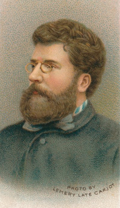 Georges Bizet 1838-1875, compositore francese, 1911 da Unbekannt