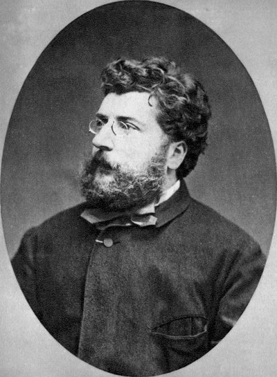 Georges Bizet, compositore francese, 1874 da Unbekannt