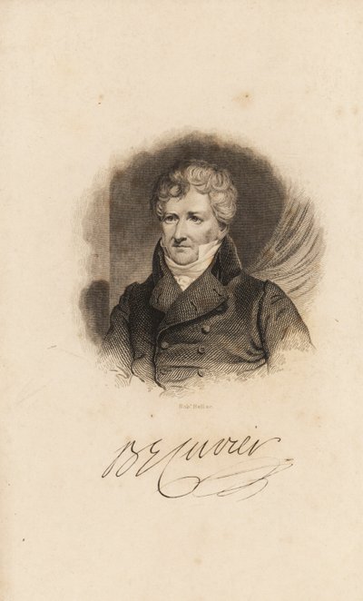 Georges Cuvier, naturalista e zoologo francese da Unbekannt