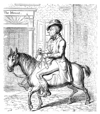 Georgey a Cavallo, 1796 da Unbekannt
