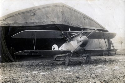 Albatros DV tedesco, Souilly, Francia, 2 gennaio 1918 da Unbekannt