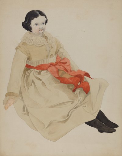 Bambola di porcellana tedesca, 1935-1942 da Unbekannt